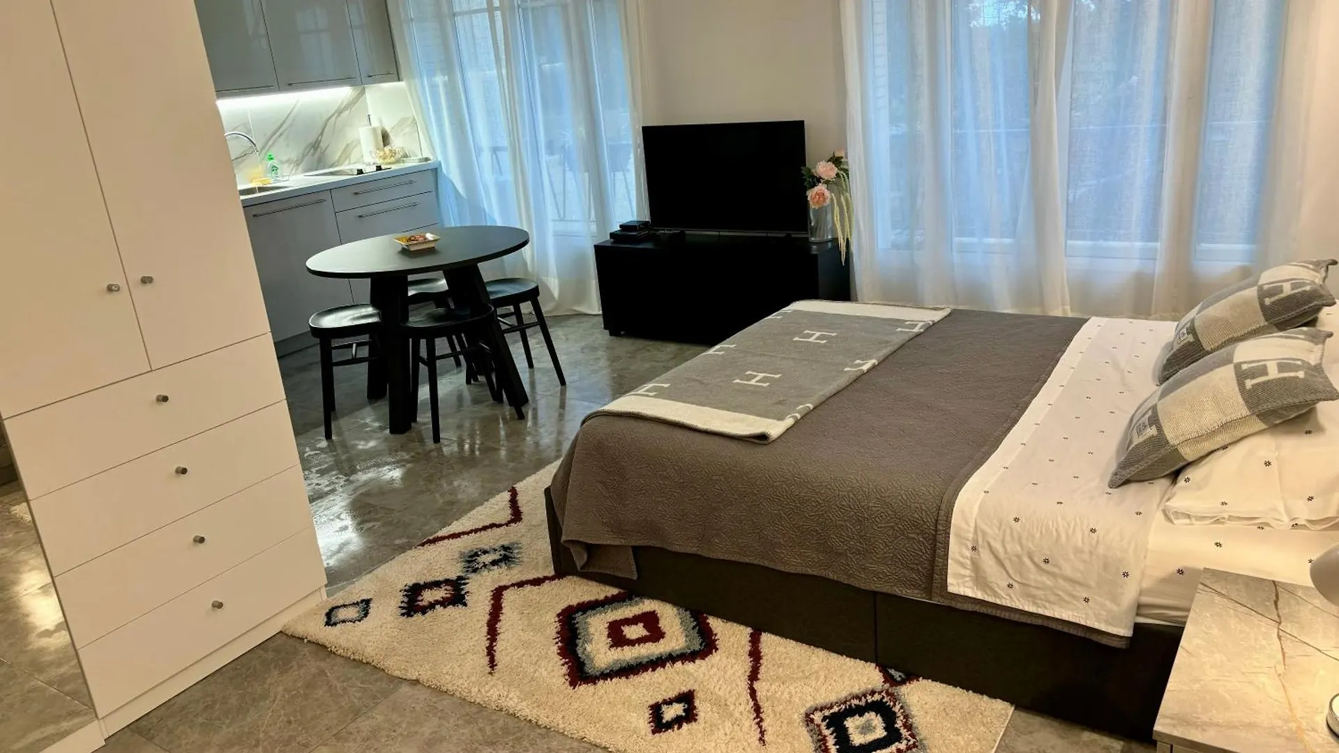Studio Near Monaco Sea View Balcony Roquebrune-Cap-Martin Francie